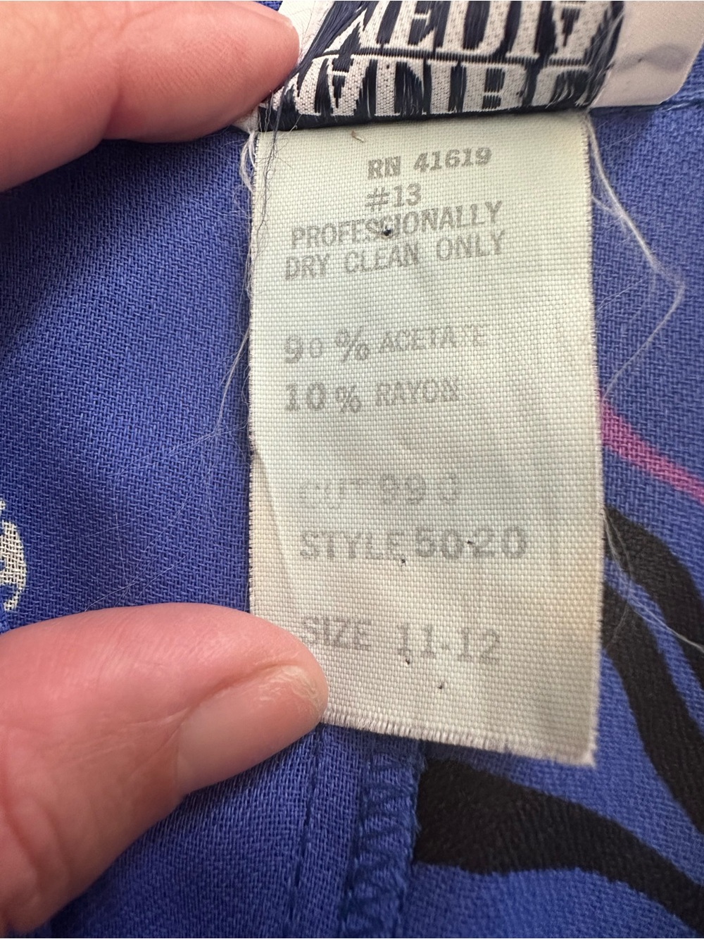 Vintage Malibu Media California Hawaiian Dress - Picture 6 of 9